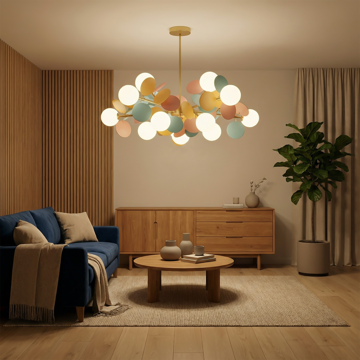 lustre Auréna vue détail | Luxarmonie