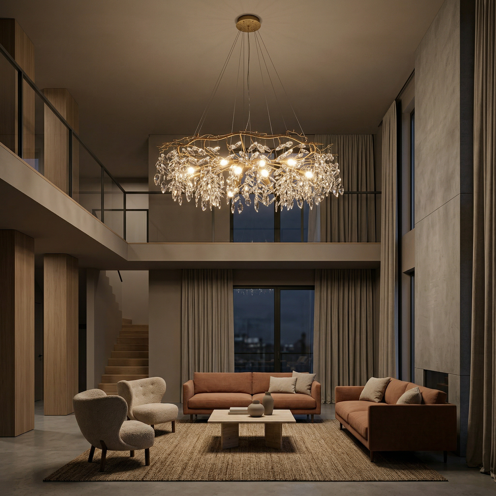 Lustre Zeliora vue détail | Luxarmonie