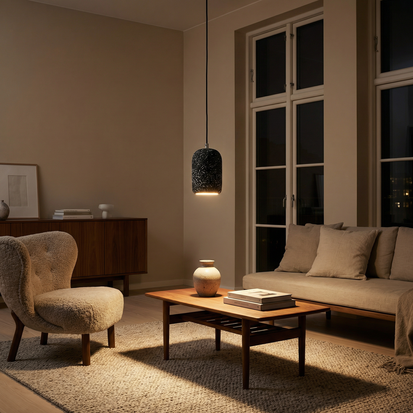 Suspension Cementa vue détail | Luxarmonie