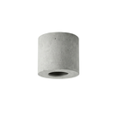 Industriële grijze betonnen plafondlamp woonkamer – Orphéos
