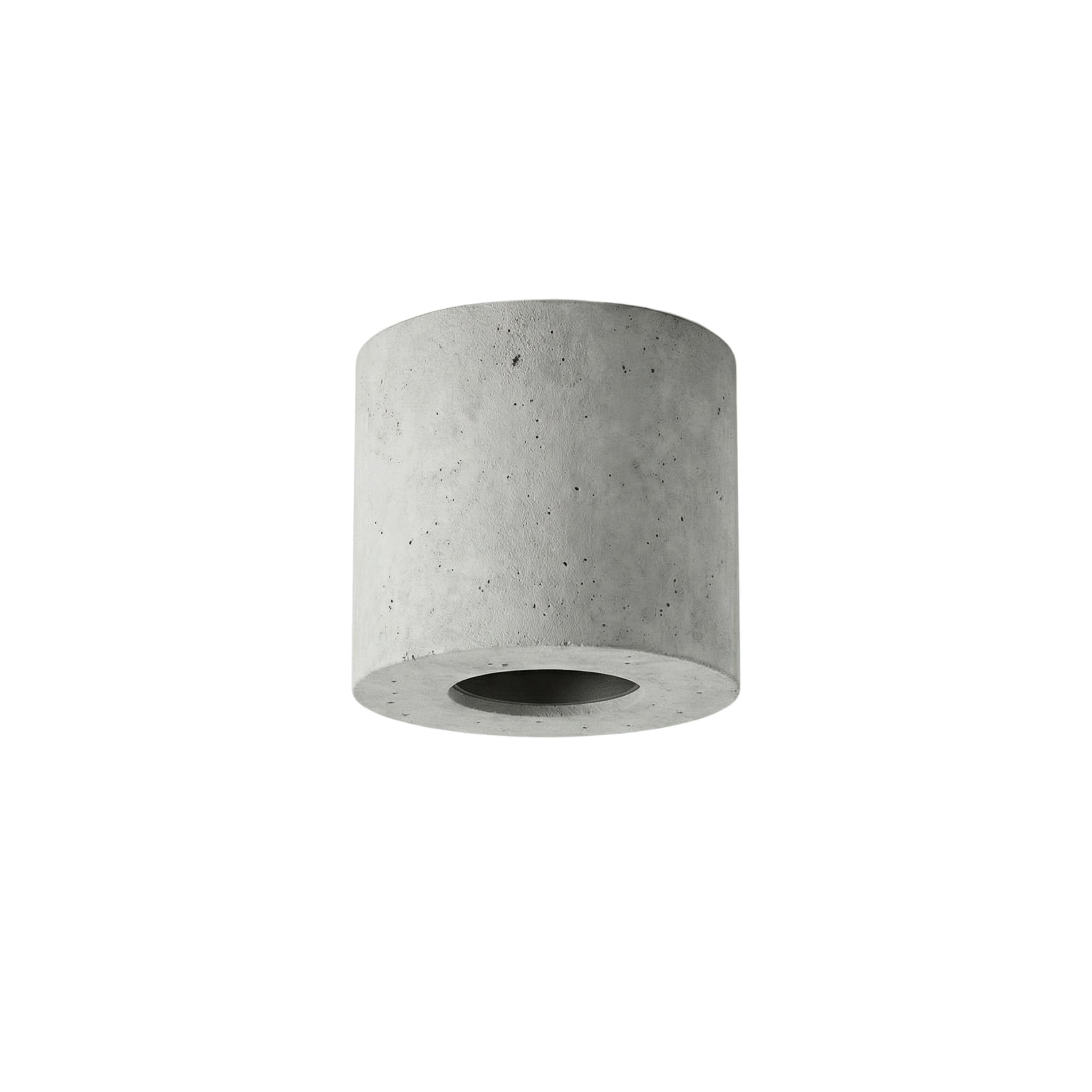 Industriële Grijze Betonnen Plafondlamp Woonkamer – Model Orphéos