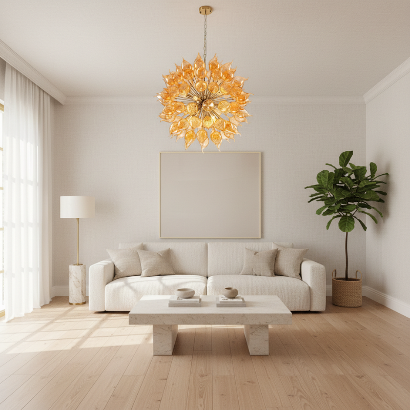 Pendant Dandelionis detail view | Luxarmonie