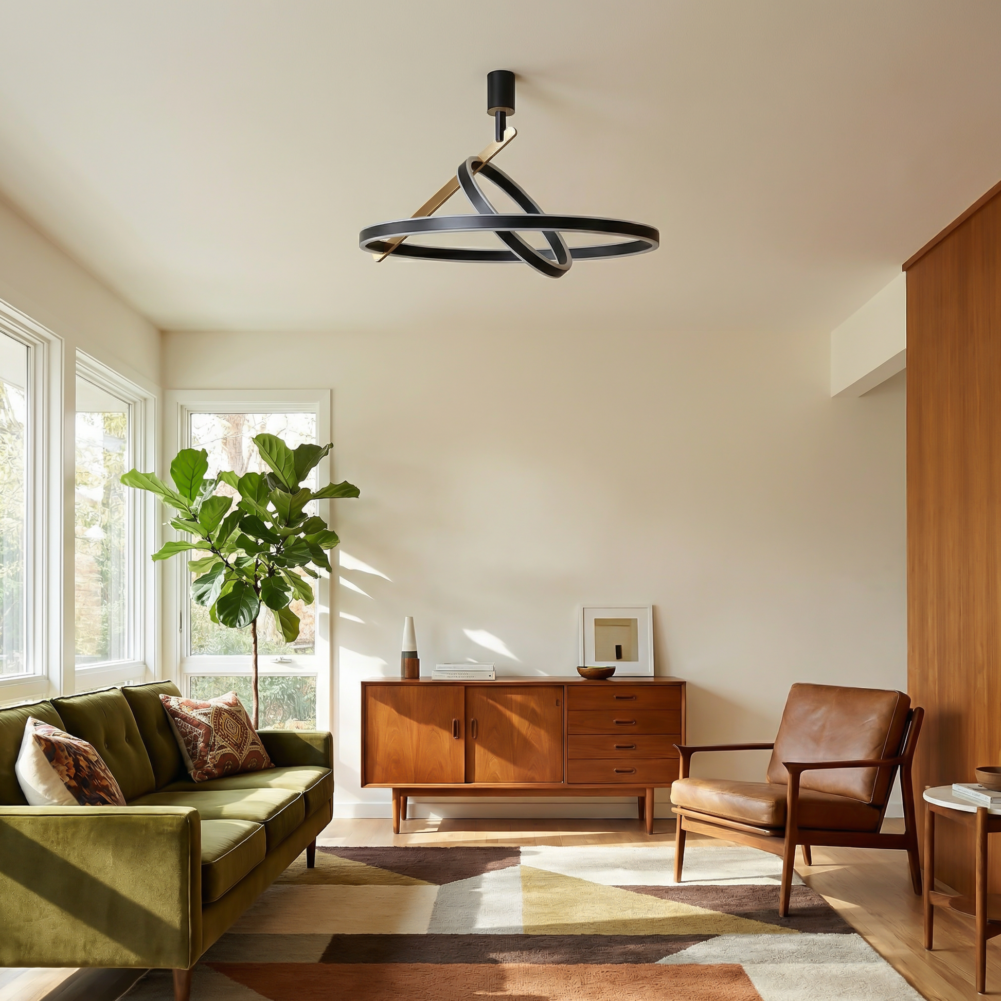 Circadia Ceiling Light Ambiance View | Luxarmonie
