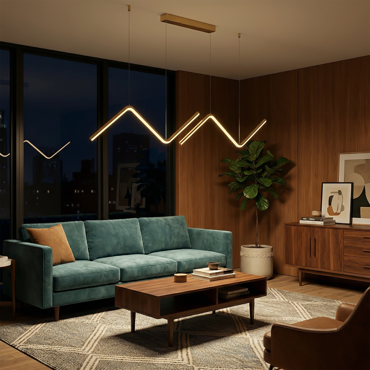 Suspension Eclipse vue détail | Luxarmonie