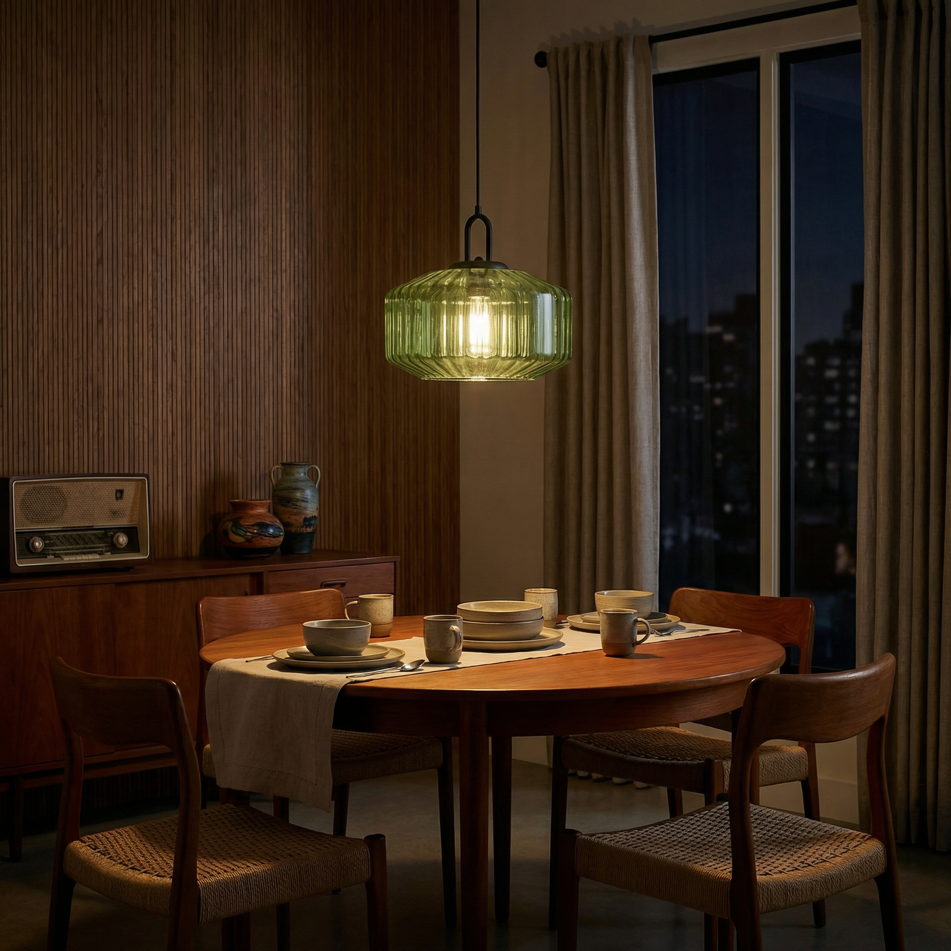 Suspension Tétra vue détail | Luxarmonie