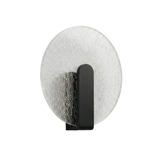 Zwarte hedendaagse wandlamp met gericht licht – Halo