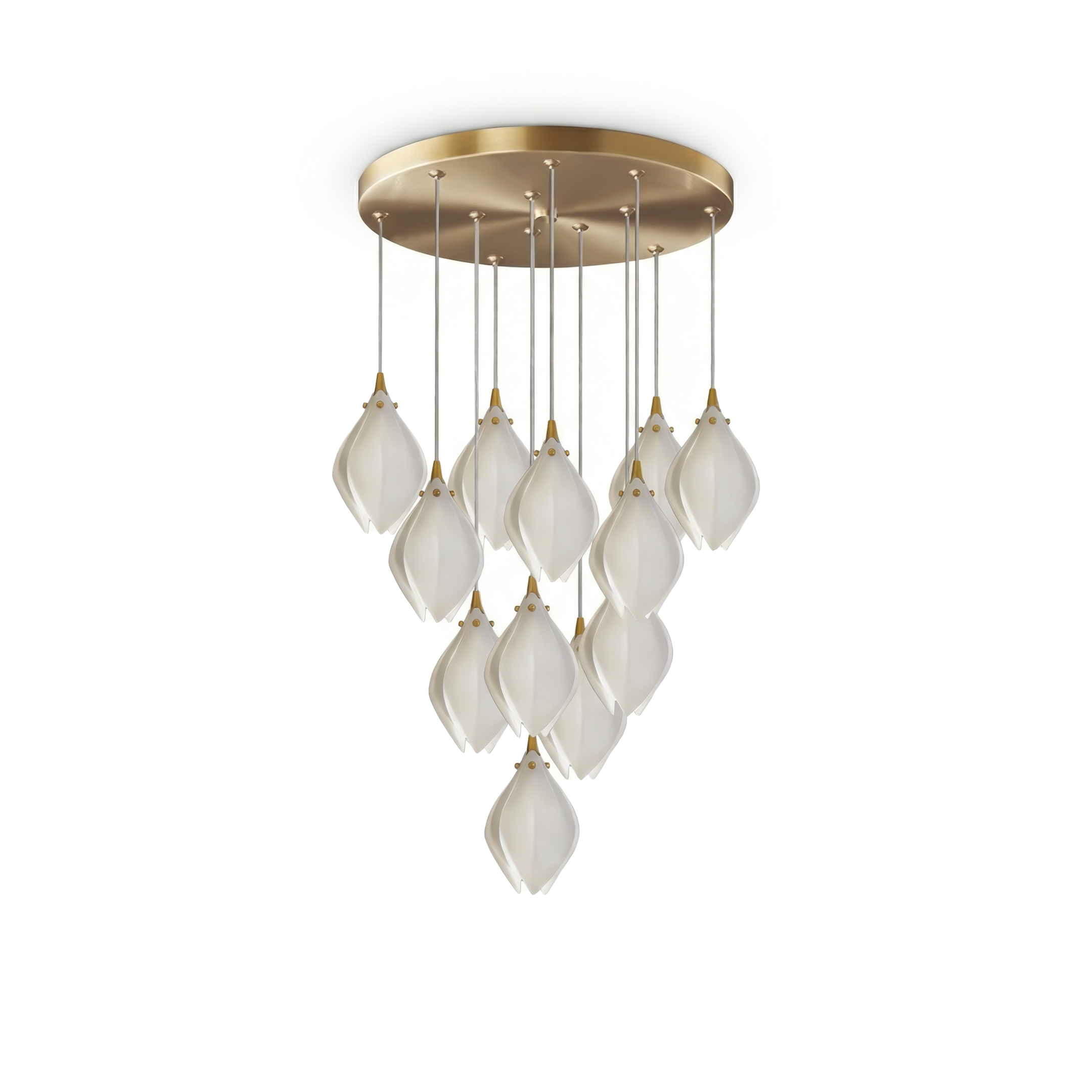 Moderne Glazen Hanglamp voor Woonkamer – Solistar