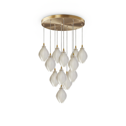 Moderne Glazen Hanglamp voor Woonkamer – Solistar