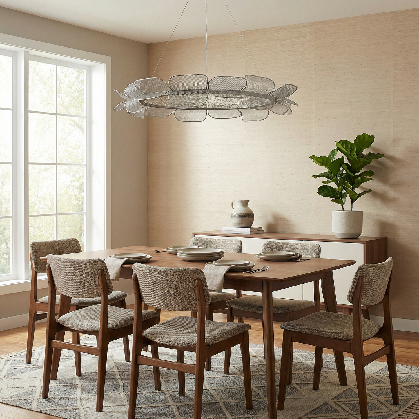 Hanglamp Bloemvormig Acryl & Harmonieus Halo – Zyaa