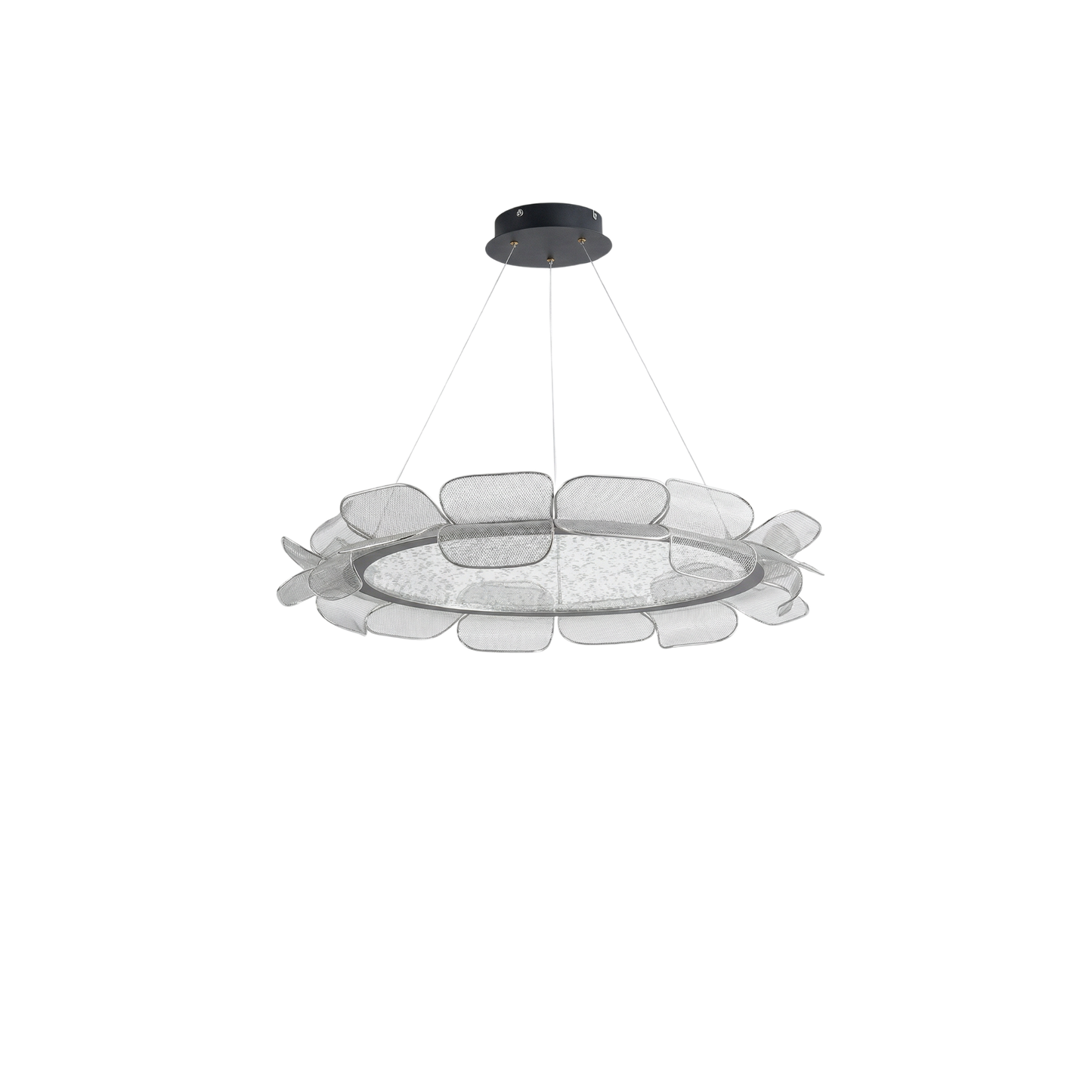 Hanglamp Bloemvormig Acryl & Harmonieus Halo – Zyaa