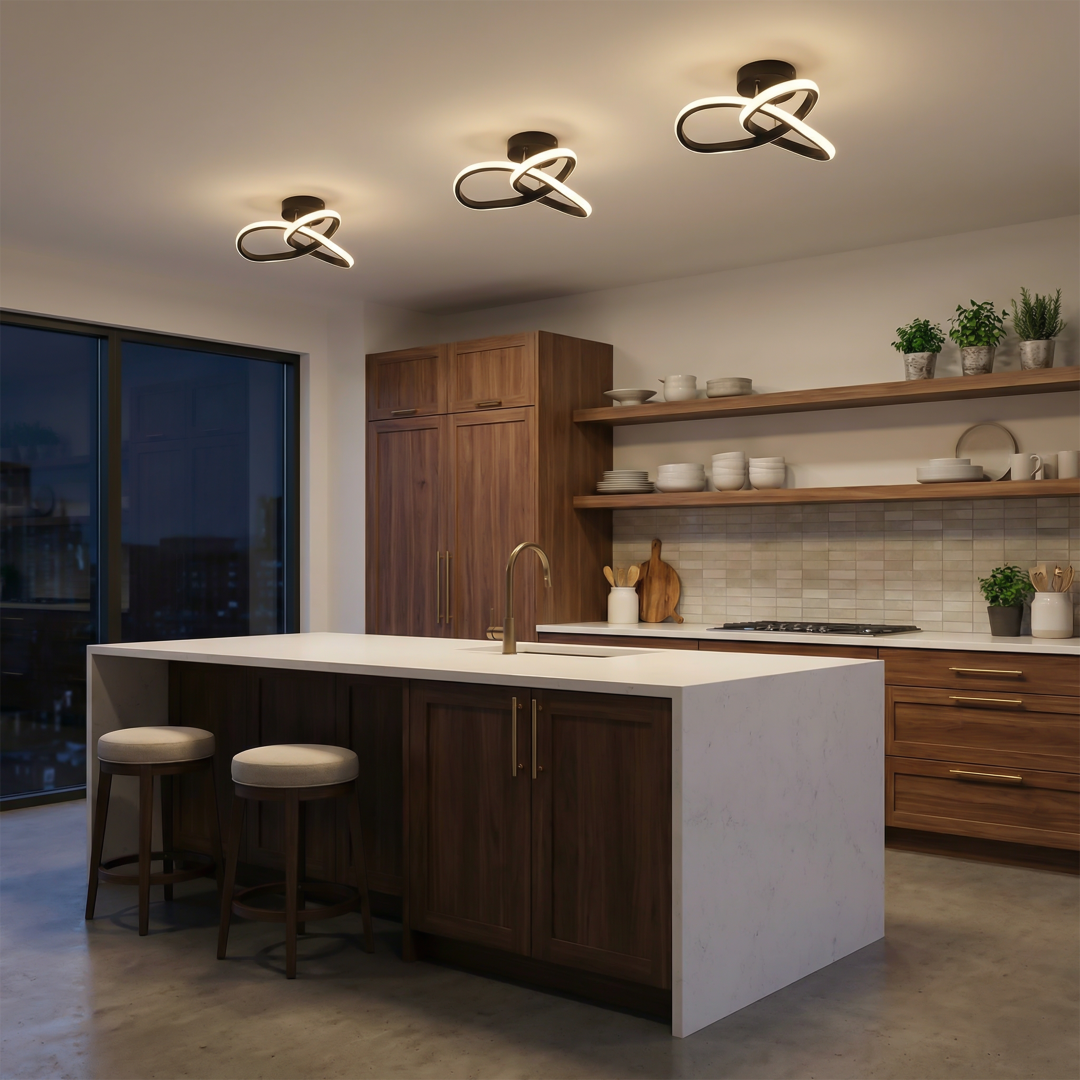 Geometrio Ceiling Light detail view | Luxarmonie