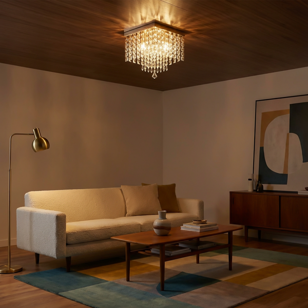 Modern Prestige Chandelier Warm Ambiance – Orionis