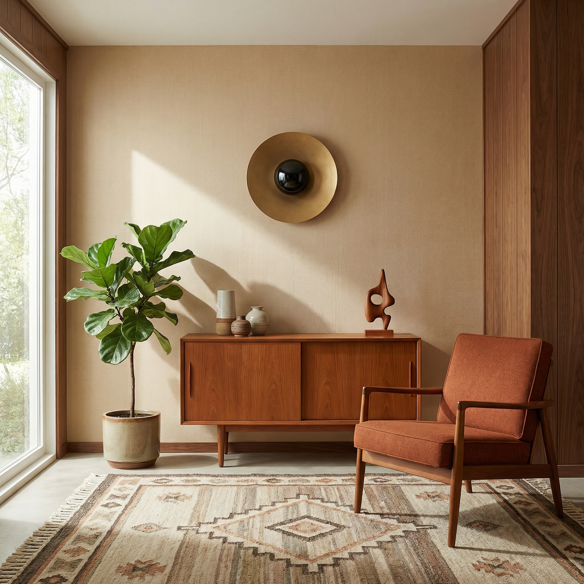 Applique murale Éclipse Lunaire vue ambiance | Luxarmonie