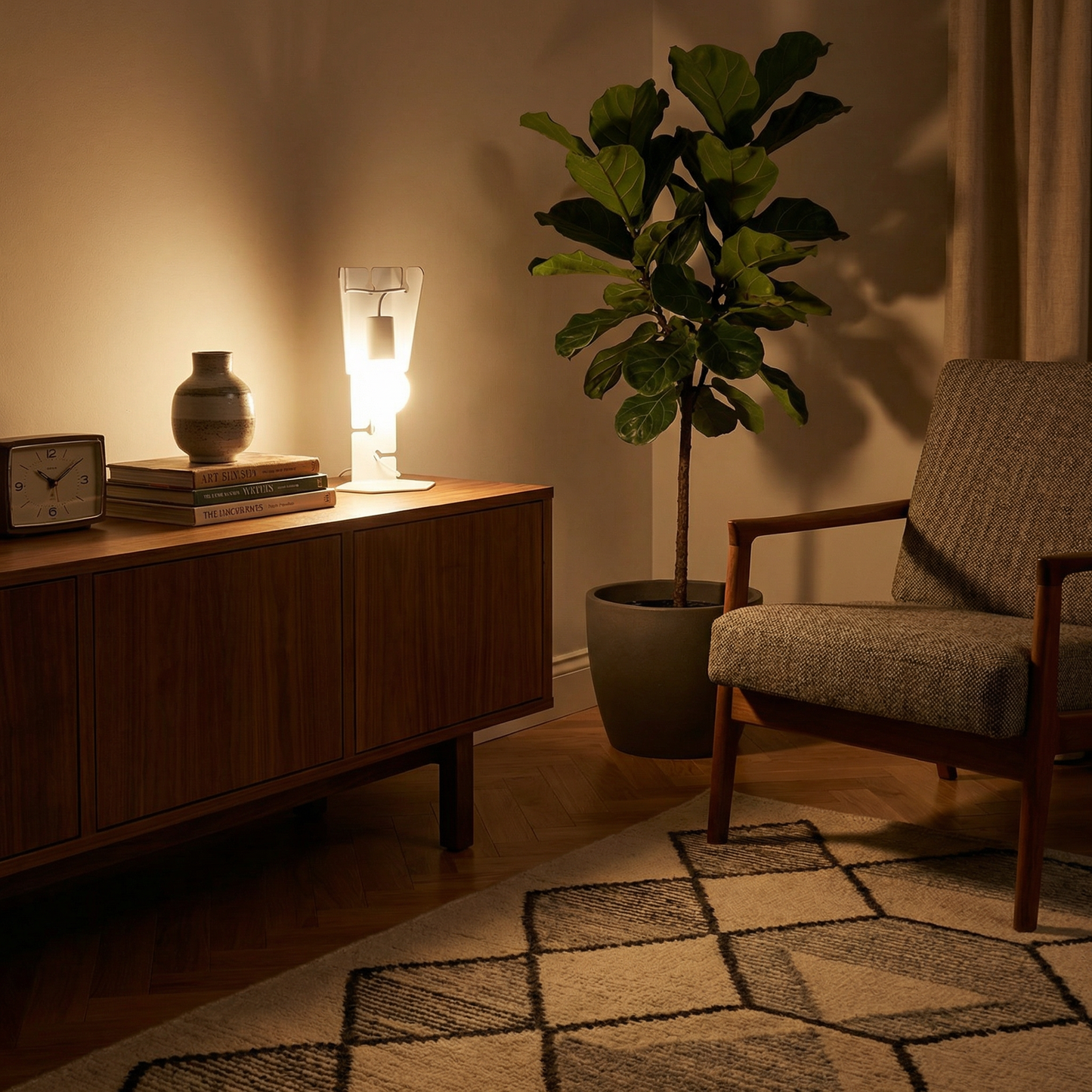 Lampe à poser Modèle Arkanis vue détail | Luxarmonie