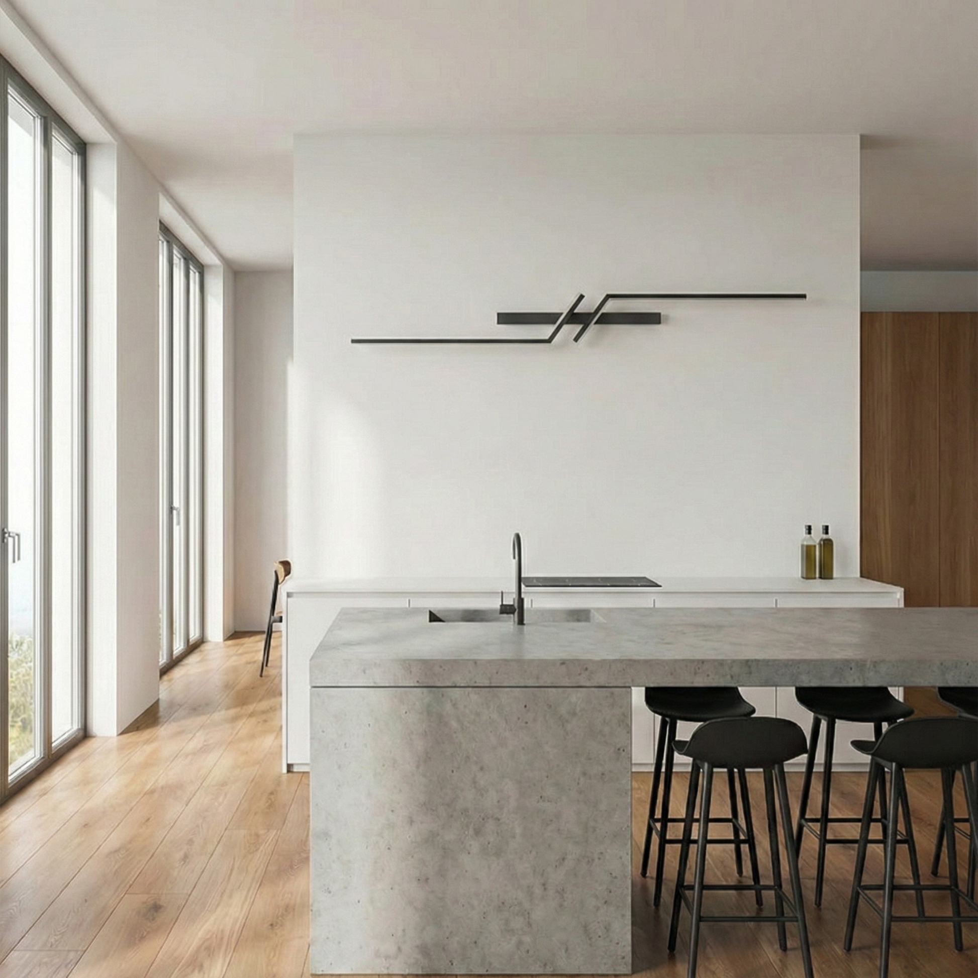 Applique murale Linea vue ambiance | Luxarmonie