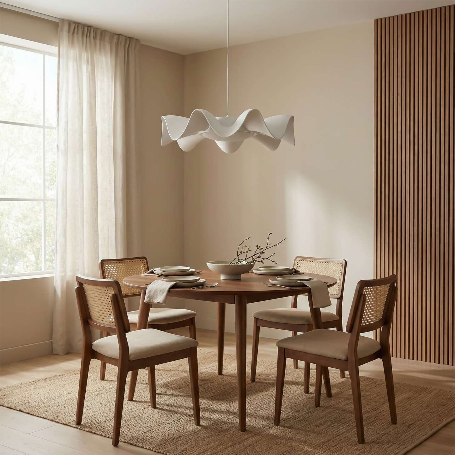 Suspension Lunelle vue ambiance | Luxarmonie