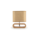 Lampe Holz Stoff Raffiniertes Design – Nuvina