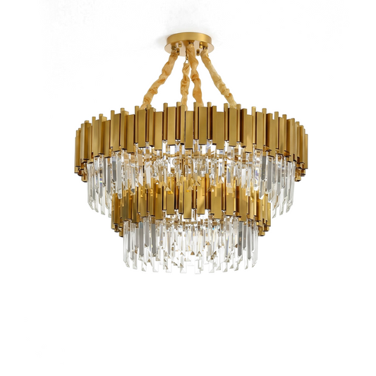 Suspension Décorative Cristalline pour Intérieur Prestige – Auro