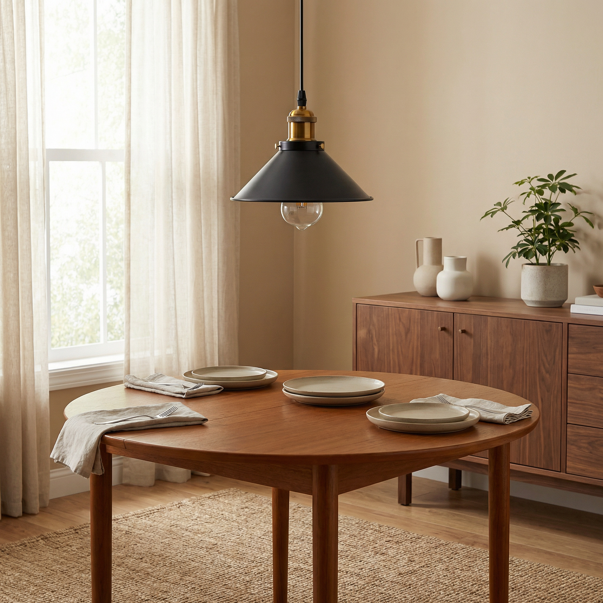 Suspension Éclats Rétro vue ambiance | Luxarmonie