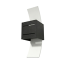 Modern black wall lamp living room – Orphéon model