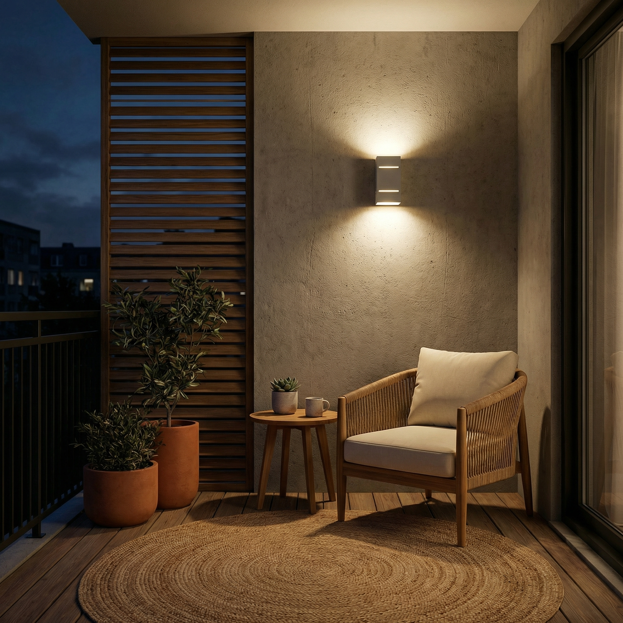 Moderne Grijze Aluminium Wandlamp Woonkamer – Nerion Model