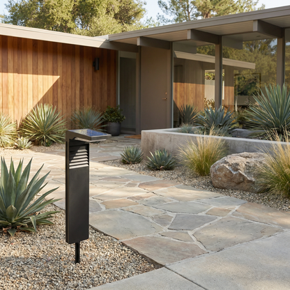 NeoPost Outdoor Lighting Ambiance View | Luxarmonie