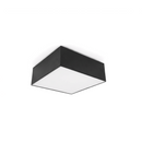 Minimalistische zwarte vierkante plafondlamp woonkamer – Narythia