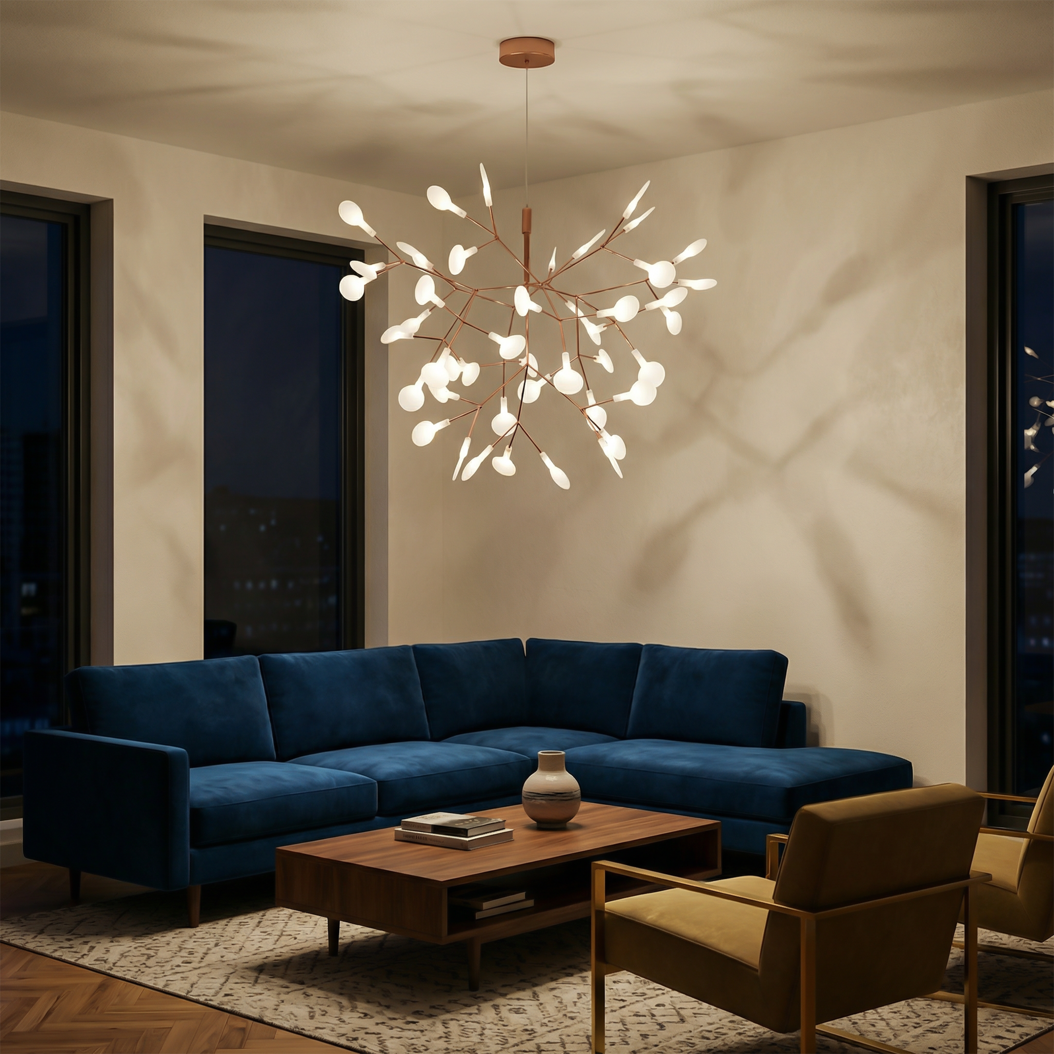 Suspension Firefly vue détail | Luxarmonie