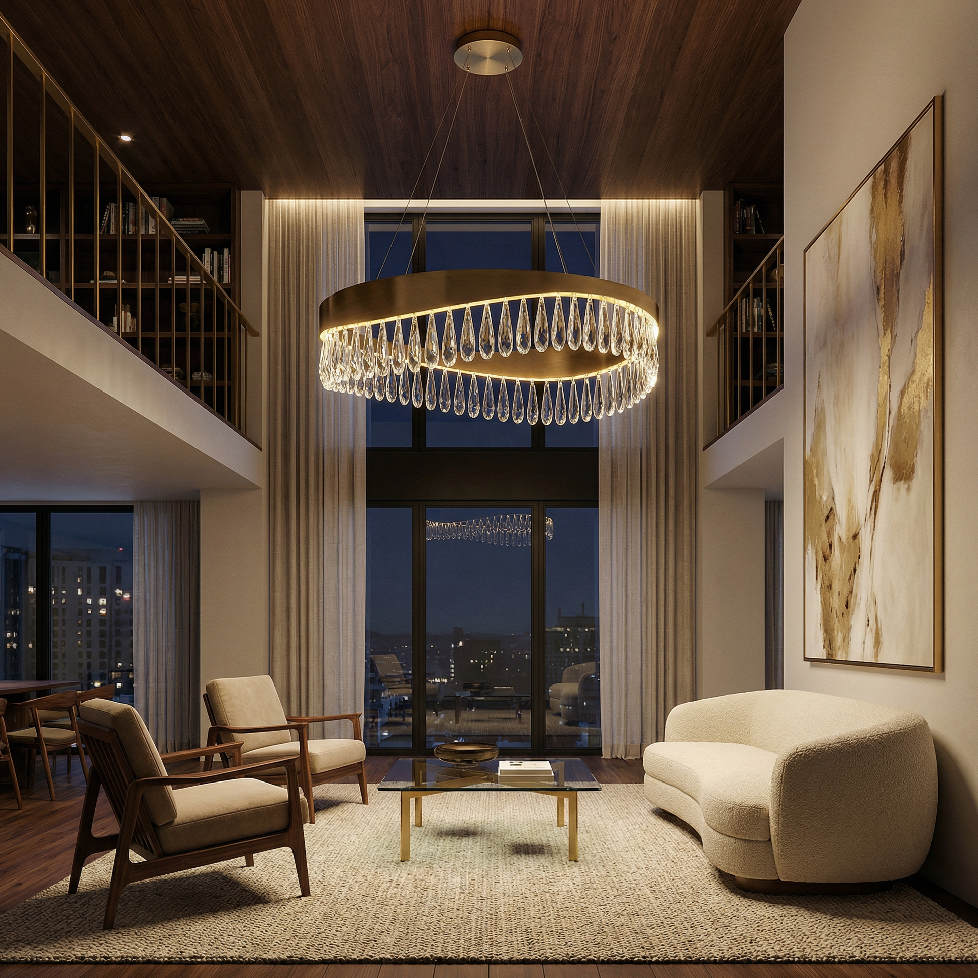 Suspension Aurora vue détail | Luxarmonie