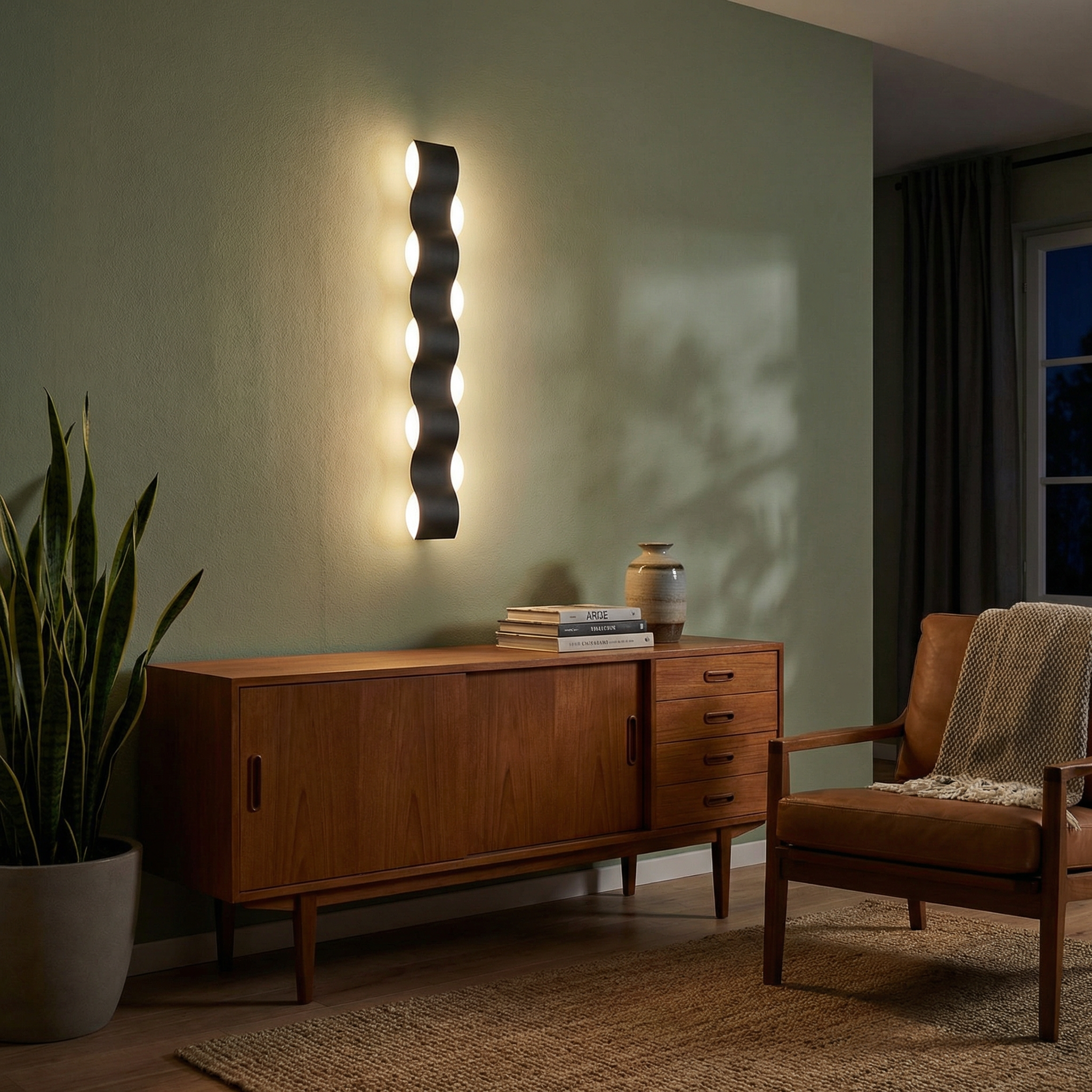 Ondulys Outdoor Fixture Detail View | Luxarmonie