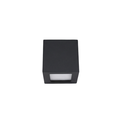 Modern black ceramic wall sconce – Nerion