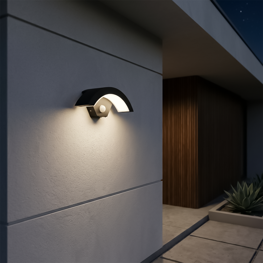 Applique Murale Extérieur Durable en Aluminium Résistant à l’Eau – Radiancia