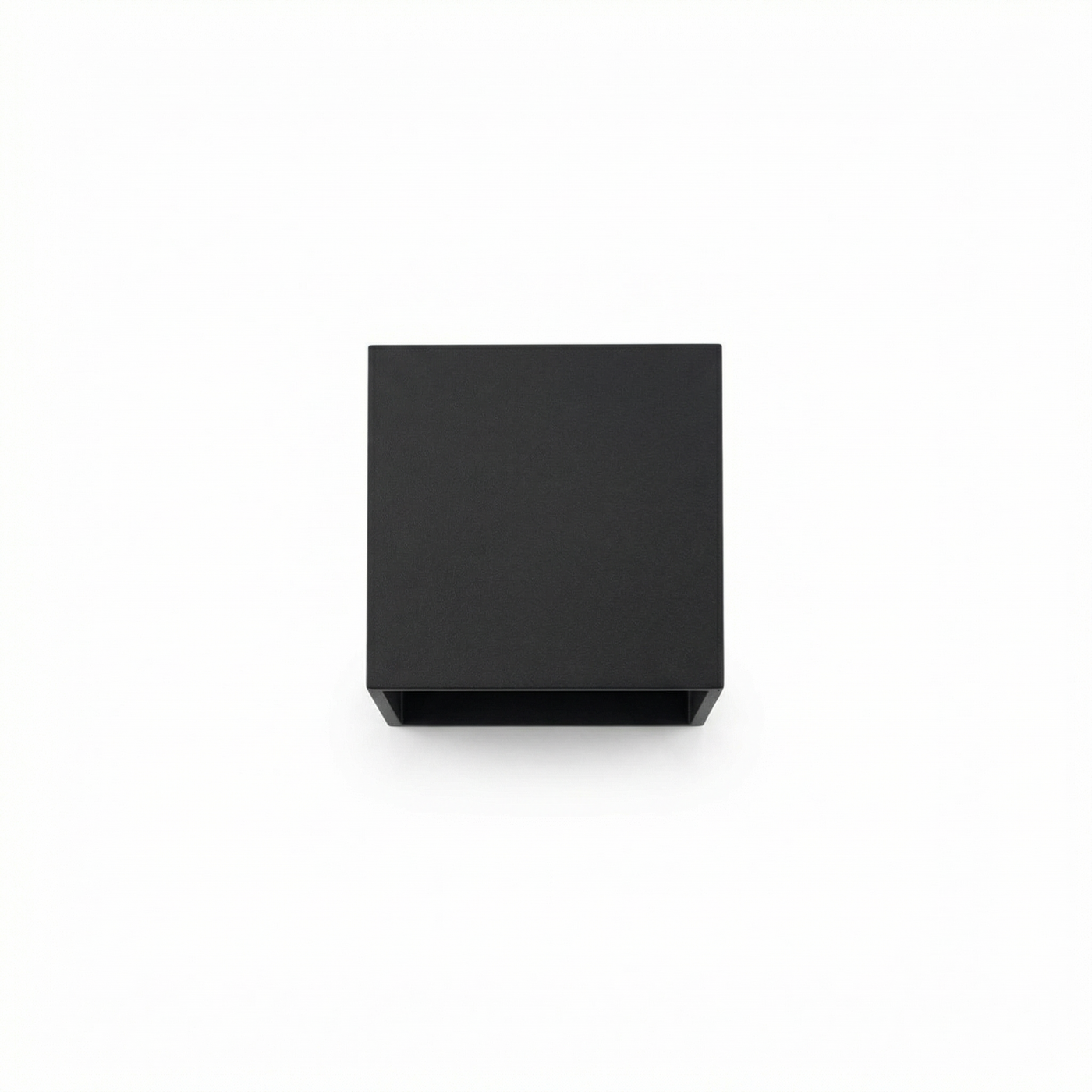 Applique murale cubique noire moderne – modèle Arkyon