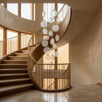 Suspension LED moderne en acrylique pour salon – Thaliona