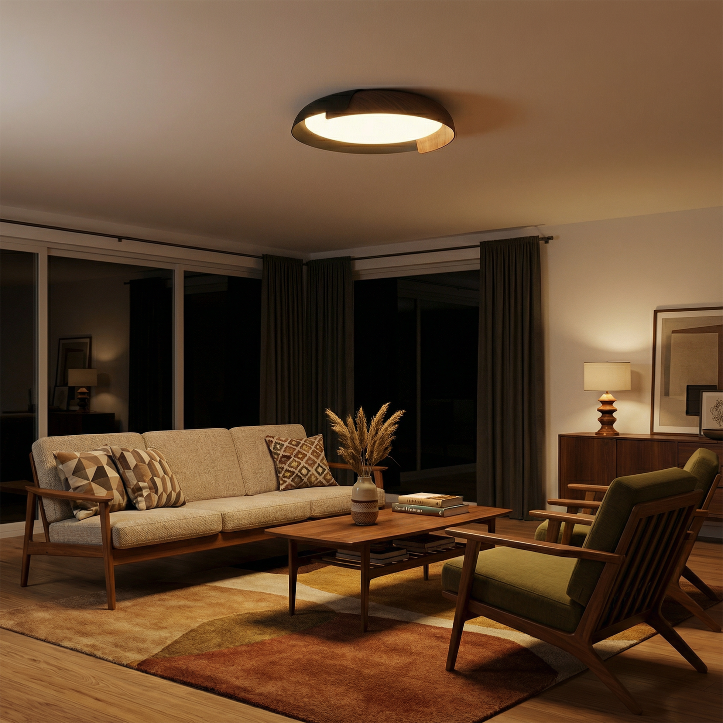 Plafonnier Lysario vue détail | Luxarmonie