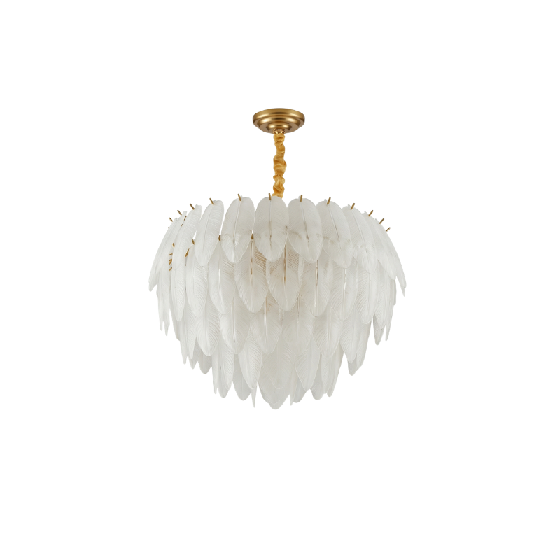 Moderne Kroonluchter Glanzende Metalen Afwerking – Tylma