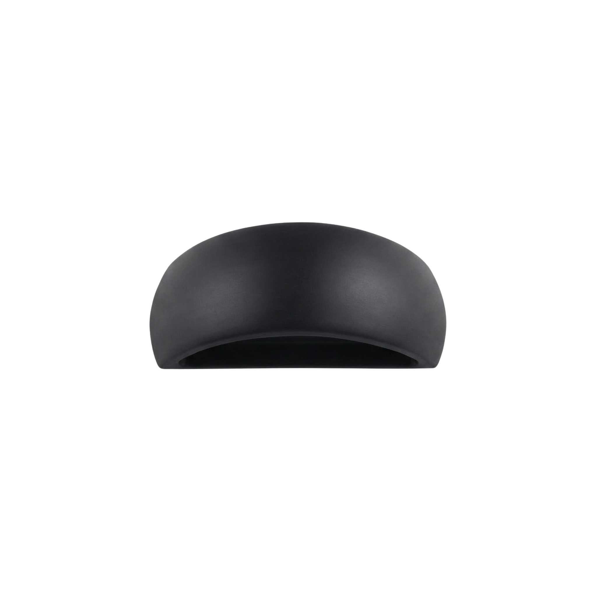 Modern black ceramic wall sconce – Neravos