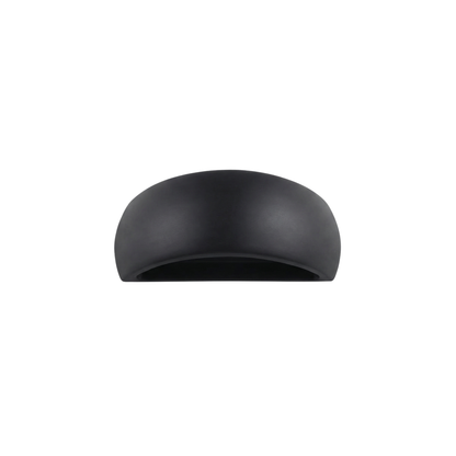 Modern black ceramic wall sconce – Neravos