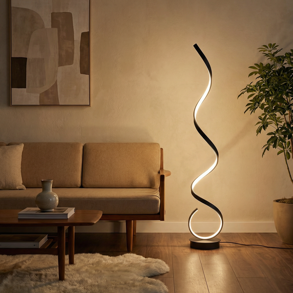 Twysta Floor Lamp Detail View | Luxarmonie