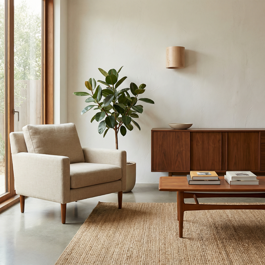 Applique bois naturel design scandinave – modèle Norealis