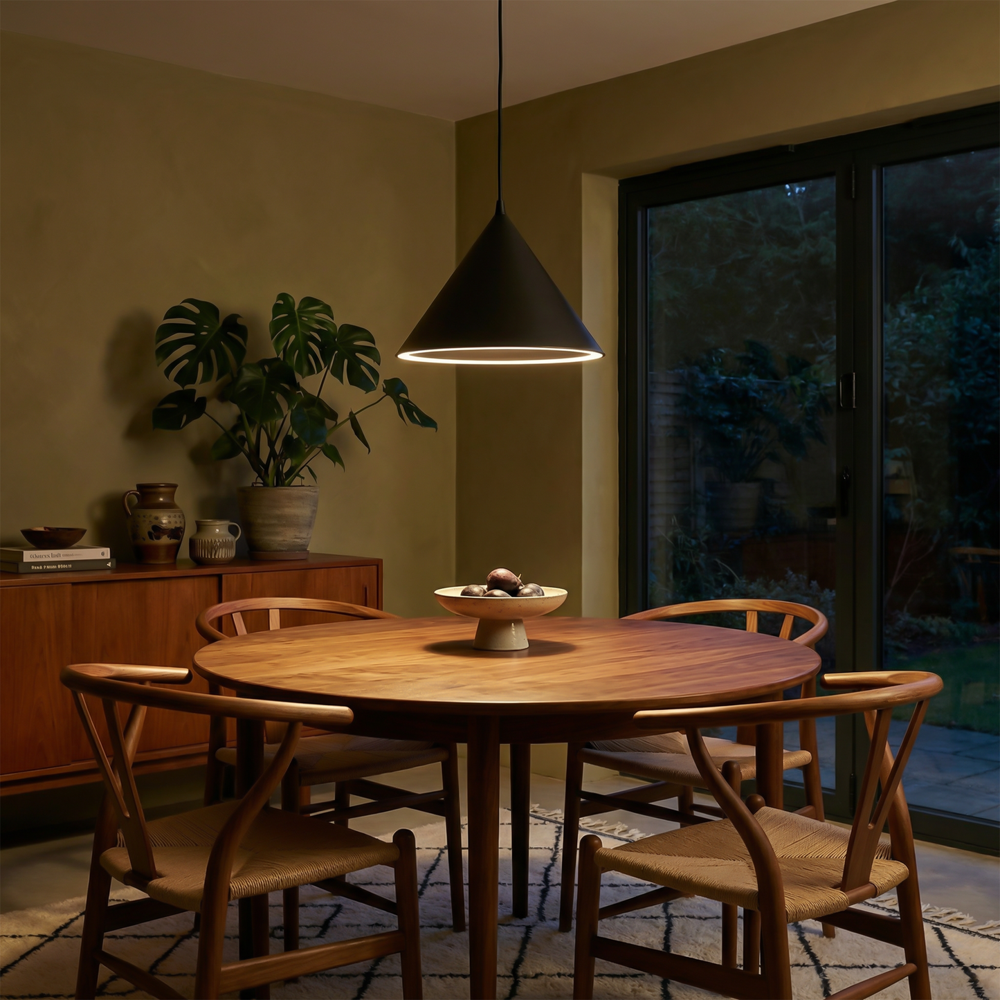 Kinderhanglamp Modern Decorontwerp Kegelvorm Duurzaam – Pastel