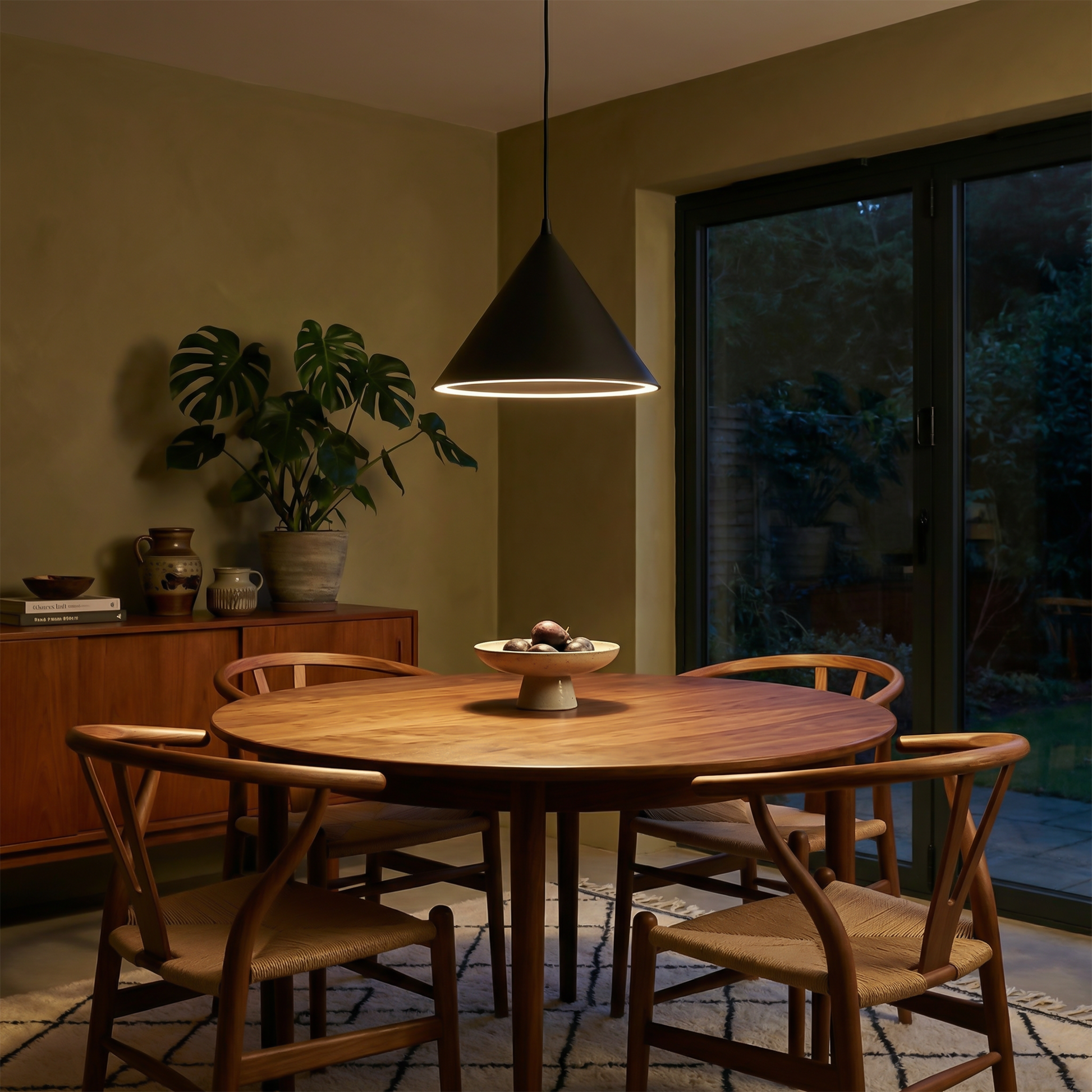 Kinderhanglamp Modern Decorontwerp Kegelvorm Duurzaam – Pastel