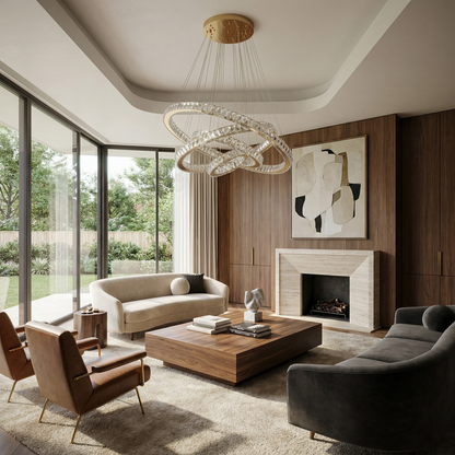 Chandelier Luxis ambient view | Luxarmonie