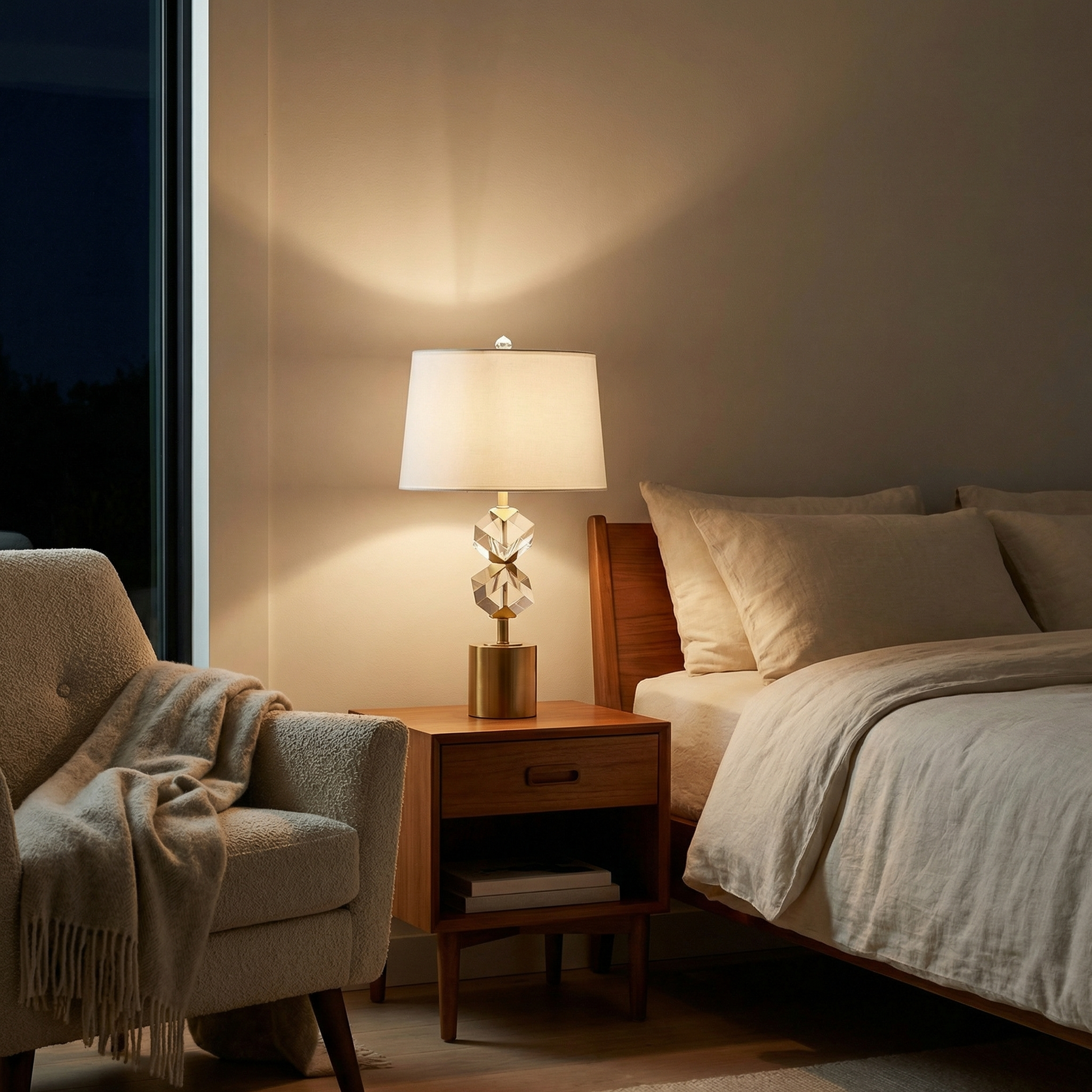 Crystal Palace Table Lamp Detail View | Luxarmonie