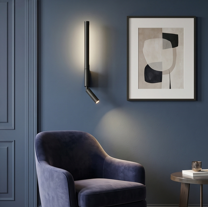 Scandinavian minimalist LED wall light for reading – Norelys
