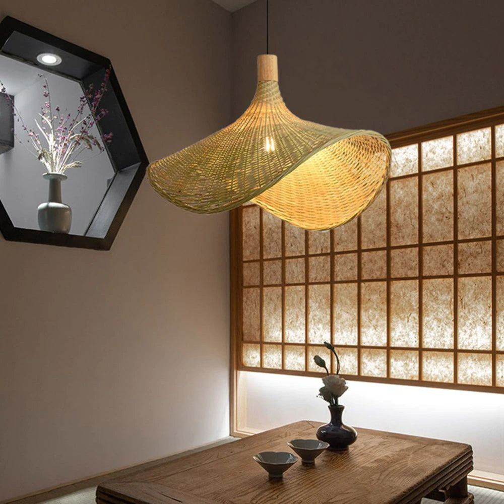 Bohemien Bamboe Hanglamp voor Interieur – Astalume