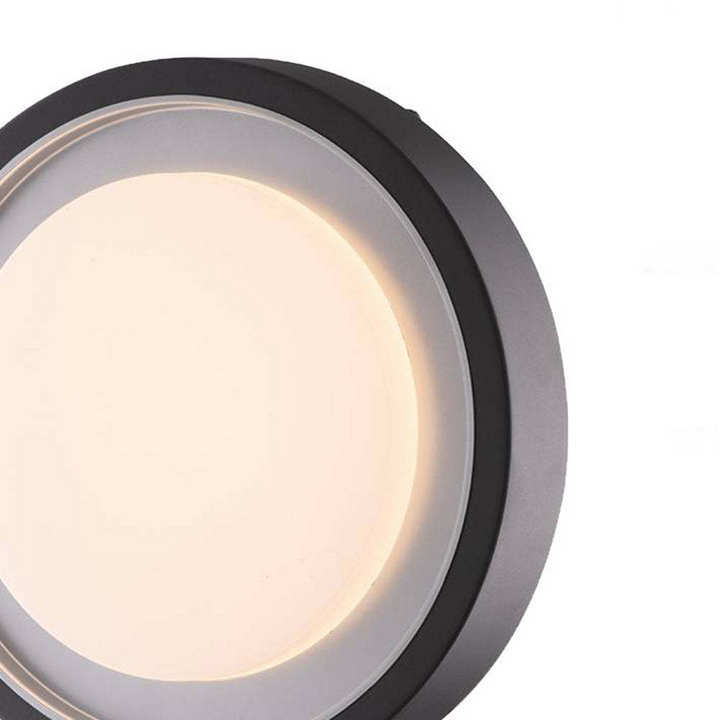 Applique murale et plafonnier LED noir minimaliste – Ciralux