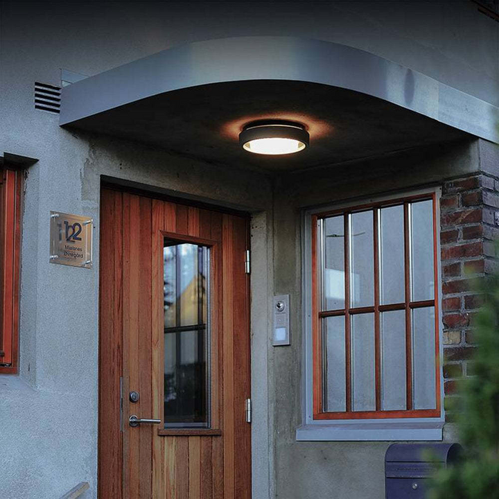 Applique murale et plafonnier LED noir minimaliste – Ciralux