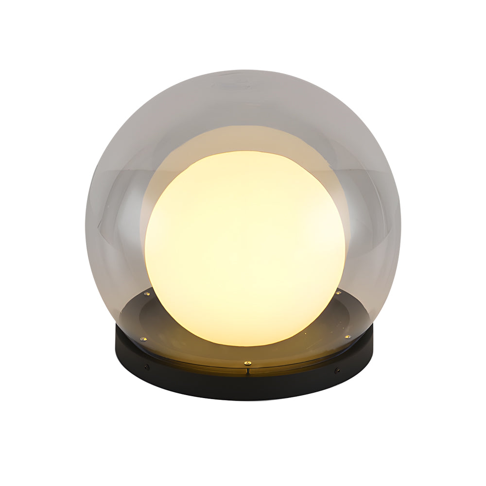 Designbuitenlamp in zwart roestvrijstaal – Novalume