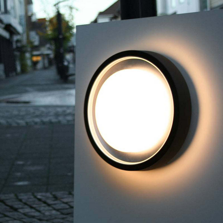 Applique murale et plafonnier LED noir minimaliste – Ciralux